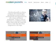 Tablet Screenshot of davidsonjaconello.com